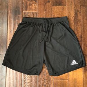 adidas Climalite Black Drawstring Shorts Sz Large
